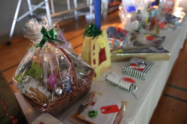 Some of the wonderful raffle prizes on display. Thank you to the community for their generous donations to the Friends of Music committee.jpg