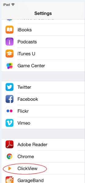 Clickview_settings