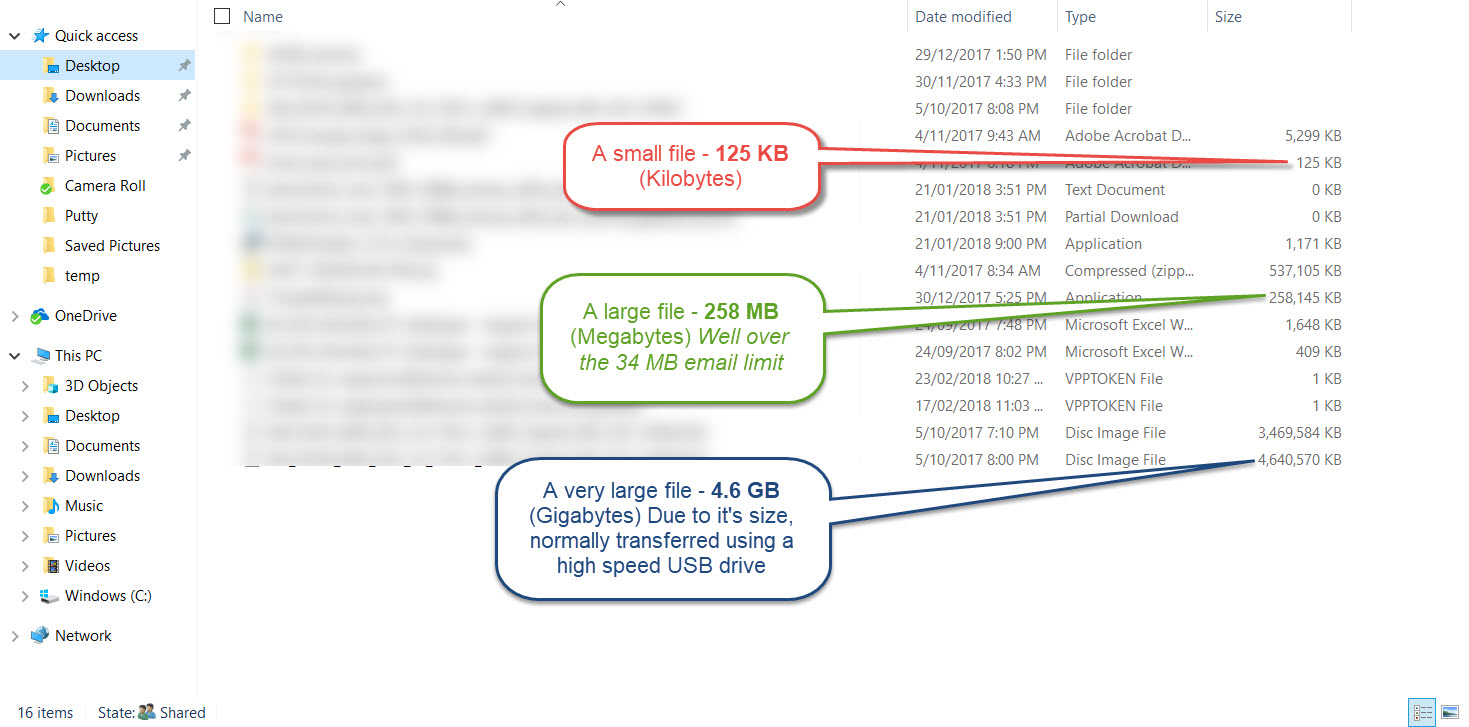 onenote file size limitation